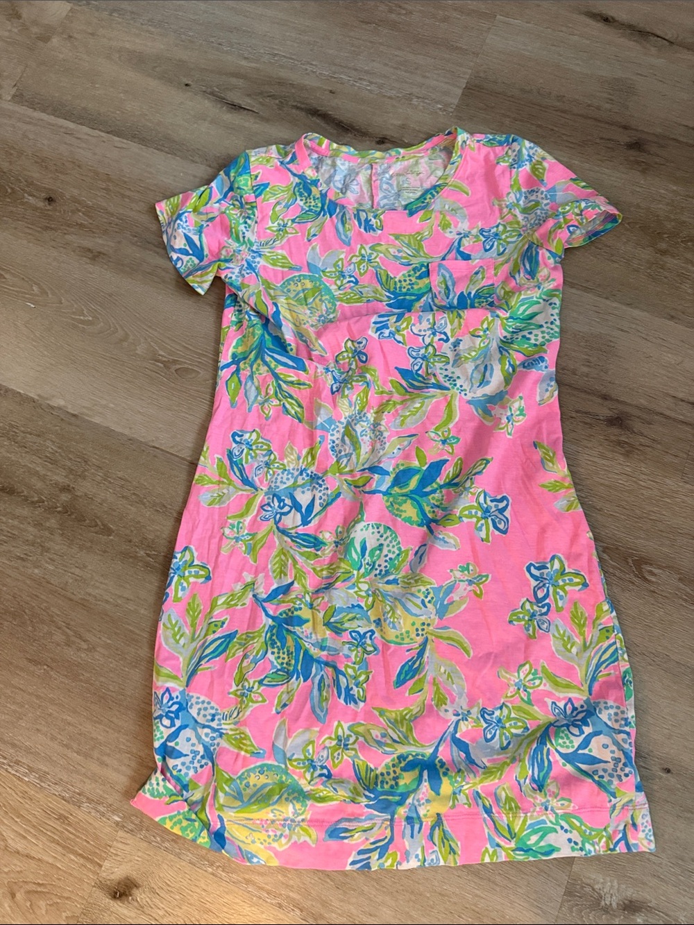 Lilly Pulitzer Pink Floral Dress